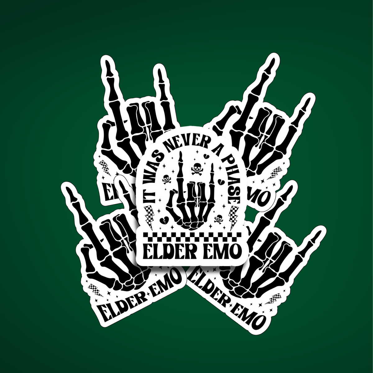 Emo Forever Sticker