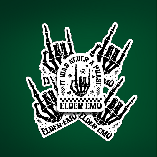 Emo Forever Sticker