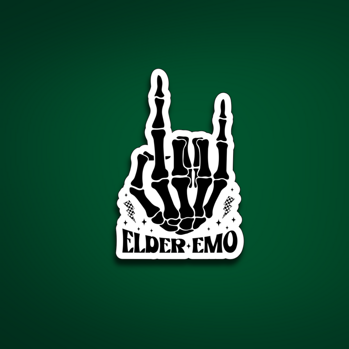 Emo Forever Sticker