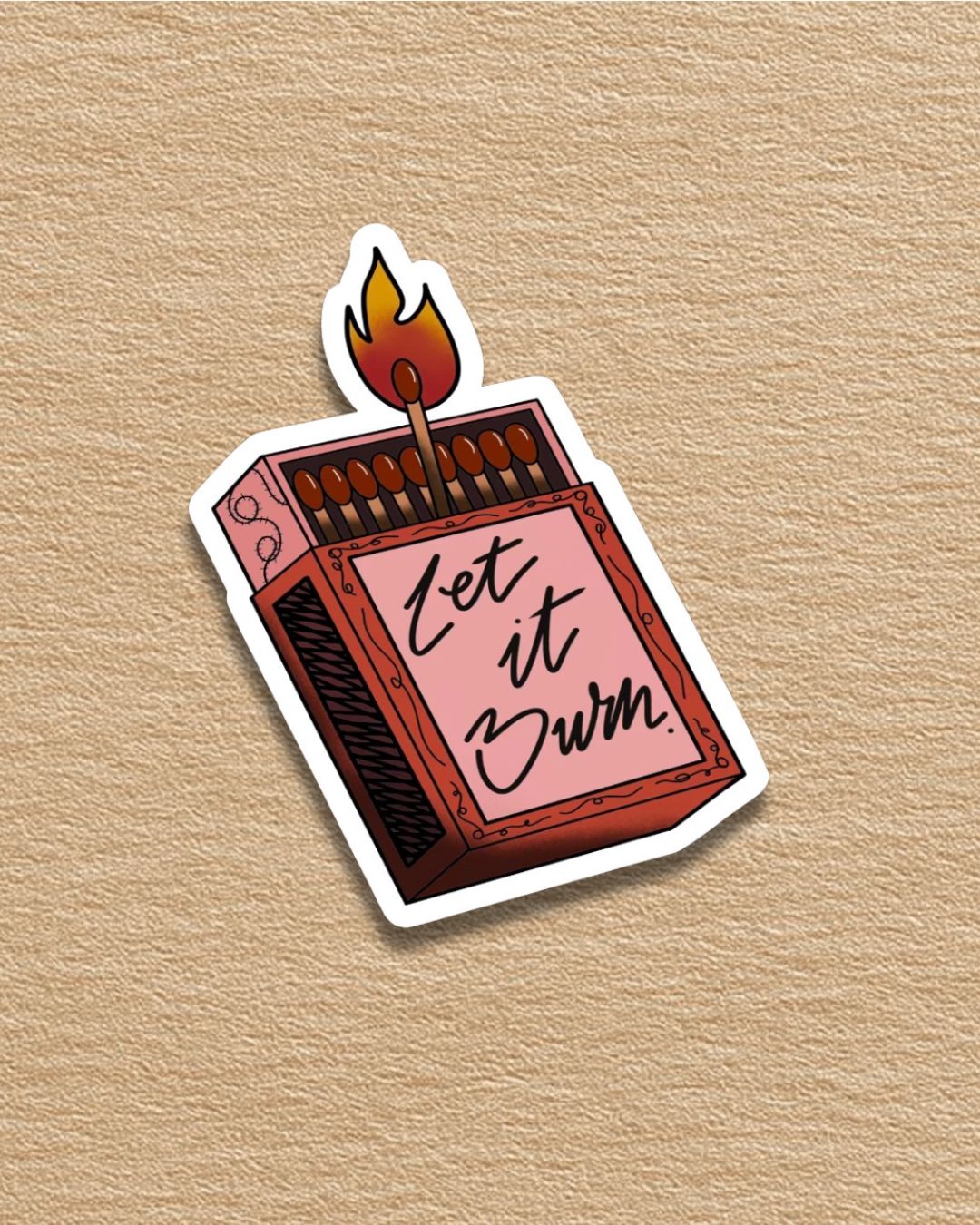 Matchbox Sticker