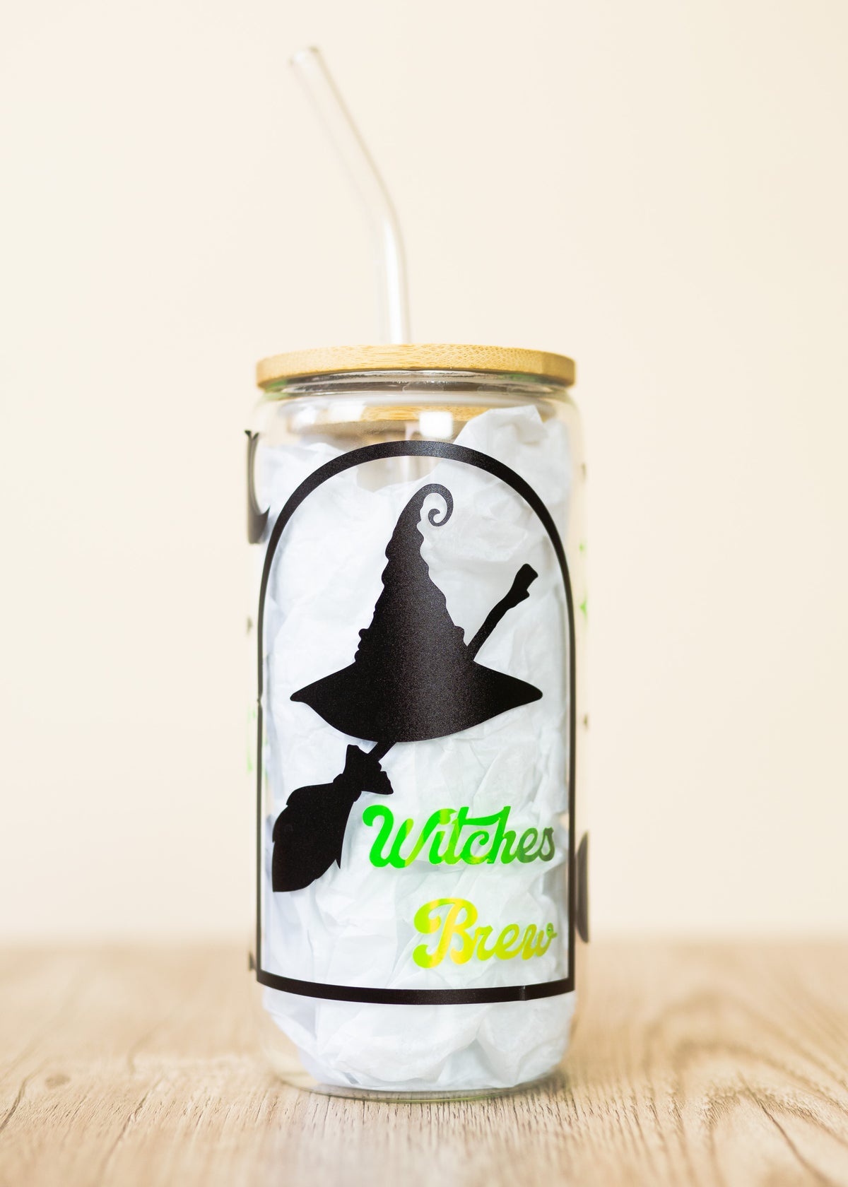 Witches Brew Glass Cup