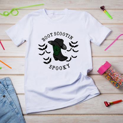 Kids Spooky Boots T-shirt