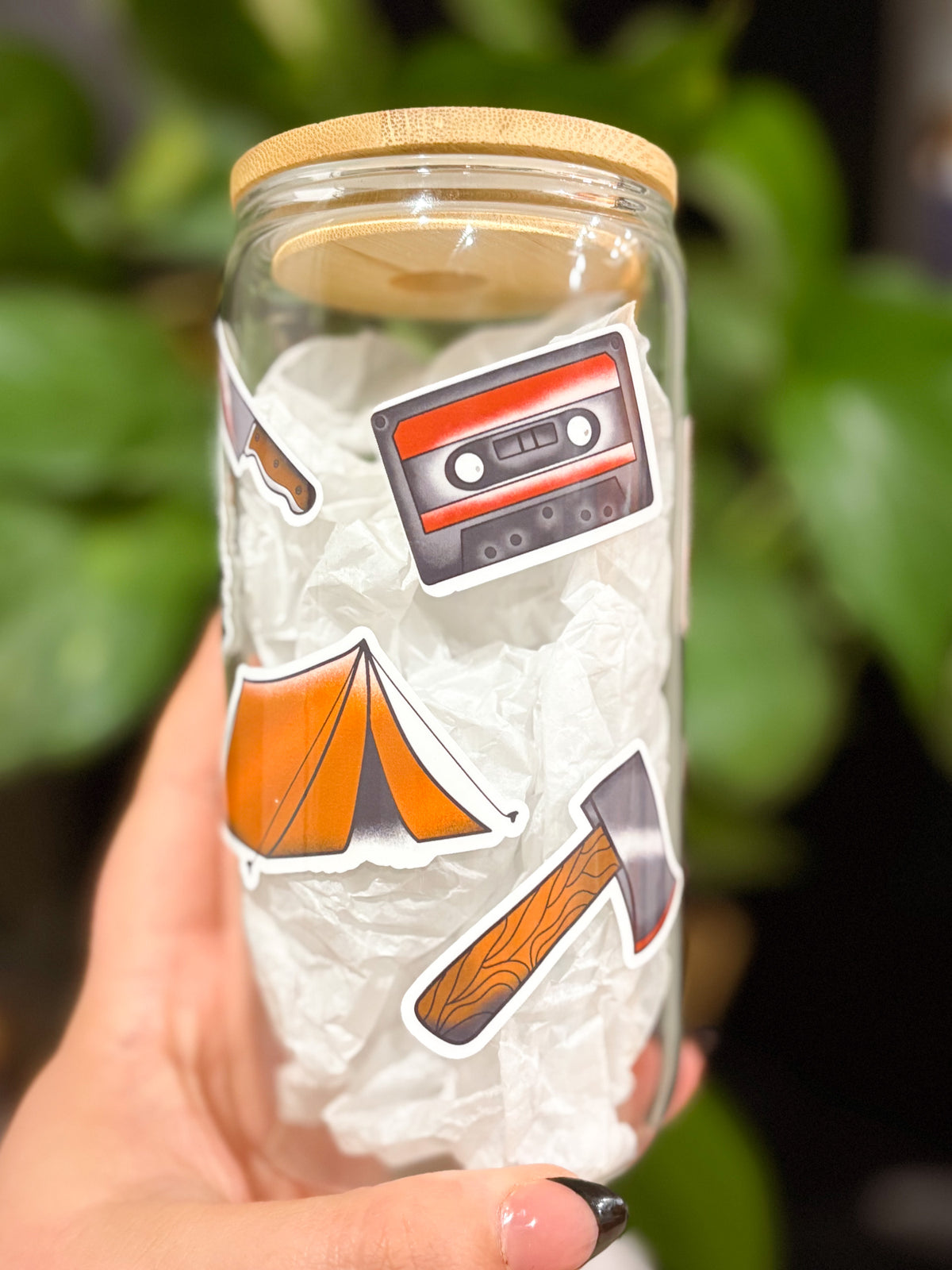 Killer Vibes Glass Cup