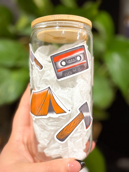 Killer Vibes Glass Cup