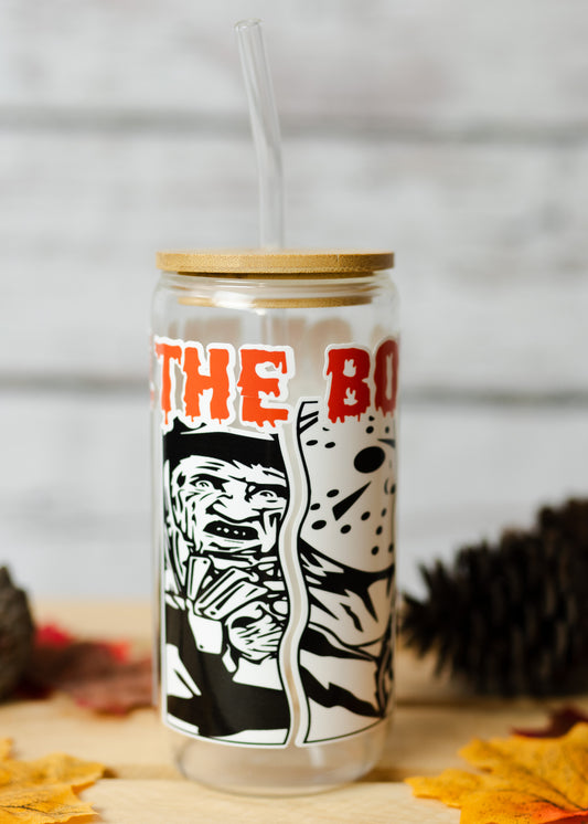 Boys Of Fall Glass Cup