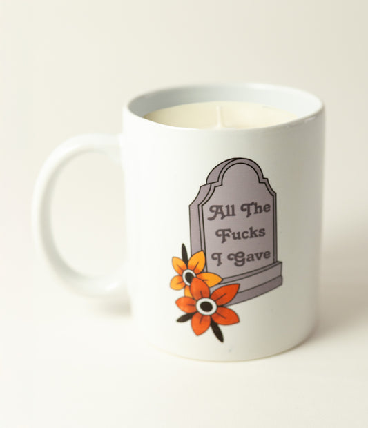 Grave x2 Mugs/Candles