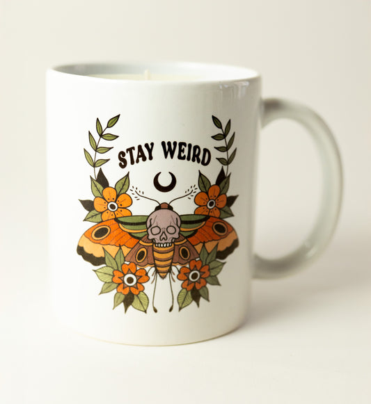 Stay Weird Mug/Candle
