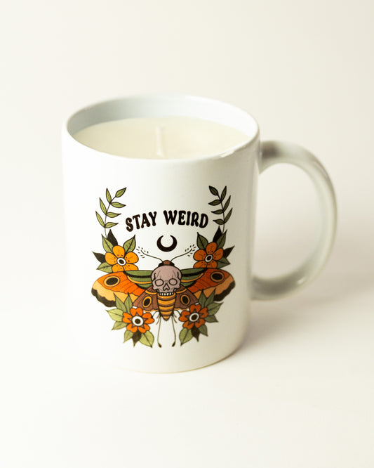 Stay Weird Mug/Candle